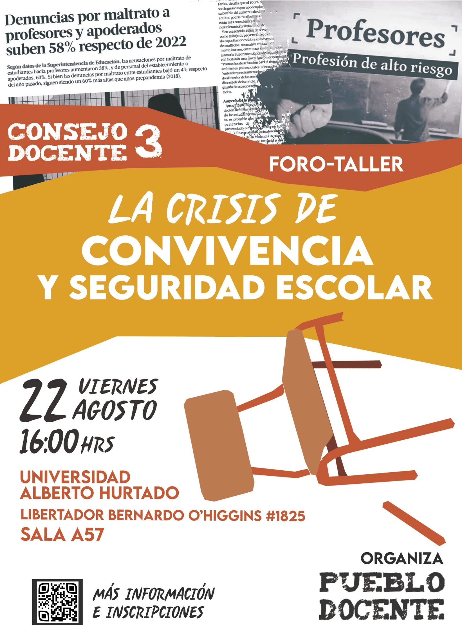 ¡Asiste al tercer Consejo Docente!